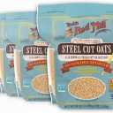 Bob's Red Mill Steel Cut Oats, 54oz (Pack of 4) - Non GMO, Whole Grain, Vegan, Kosher, BBD 02/16/2028