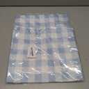 2 x Dusty Blue Gingham Table Runner Light Blue Checkered Boy Girl Baby Shower Birthday Party Decoration Home Dining Kitchen Island Decor (13" x 90")