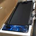 Walking Treadmill Pad with Incline - Portable Under Desk Treadmill, Walking Mat Pad with Handle Bar, 2.5HP Low Noise, 2 in 1 Treadmills for Home Office, Remote Control with LED (Blue)