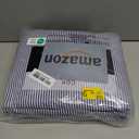 Striped Sheets - Blue & White Striped Sheets - 1 Flat & 1 Fitted & 2 Pillowcases w/ Deep Pockets  Comfy, Wrinkle & Fade Free - Soft, Breathable & Cooling - Luxury Pinstripe Bedding - Full Size Set