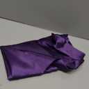 Bedsure King Size Satin Pillowcase Set of 2 - Purple Silky Pillow Cases for Hair and Skin with Envelope Closure, Similar to Silk Pillow Cases, Gifts for Women Men, 20x36 Inches, 2pcs