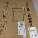 HABIUBIU 20 x 26 Inch Medicine Cabinet with Mirror, Bathroom Mirror Cabinet with Adjustable Shelves, Aluminum Silver Medicine Cabinets for Bathroom, Recessed or Wall Mounted Medicine Cabinets