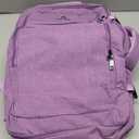 60L Carry On Backpack, Extra Large Laptop Backpack, Big Capacity Travel Backpack for Women, Expandable Water Resistant Bag Anti-Theft Business Daypack Fit 18 Inch Laptop with USB Port, Purple