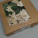 Ling's moment Artificial Flowers 25Pcs Champagne Gold Roses Decor w/Stems, 3" Real Touch DIY Foam Floral for Wedding Bouquet/Centerpieces, Outdoors Party Backdrop, Room/Table, Christmas Decor