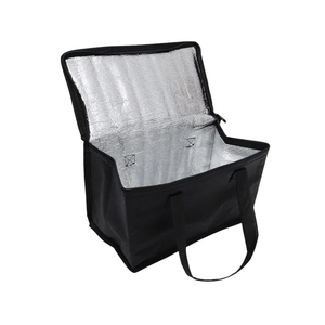 Insulated Lunch Aluminum Thermal Take out for Camping Picnics and Grocery Storage Portable and Collapsible Design for Food Preservation 10"x22"