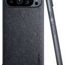 Case for Google Pixel 9 Pro XL, 6.73"" Screen Premium PU Leather Phone Case Retro Business Design Full Protective Phone Case for Google Pixel 9 Pro XL 5G (Black), 22-GP9PRO-XL