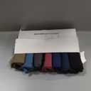 BAMBOO COOL Men's Underwear Breathable Boxer Briefs with Fly Moisture-Wicking Lightweight Underwear 7-Pack (Large)