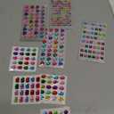 2774pcs Gem Stickers Jewels for Crafts - Self Adhesive Rhinestone Jewel Stickers, Stick on Gems Rhinestones for Crafts, Acrylic Bling Heart Stickers, Craft Supplies for Kids