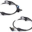 MOCA ABS Wheel Speed Sensor for 01-06 GMC Sierra 3500/2500 HD & Chevy Silverado 3500/2500 HD 6.0L 6.6L 8.1L-Front Left & Right