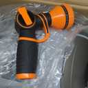 Giraffe Tools Ground Mounted Retractable Hose Reel 1/2 Inch x 82FT, Heavy Duty Automatic Rewind Garden Hose Reel, with Flexible Swivel Base for Lawn, Concrete Floor