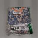 Snycler Blue Boho Throw Pillow Covers Set of 2 Monaco Rug Carpet Double Sided Pattern Cotton Soft Pillow Case Cushion Cover Pillowcase for Garden Couch Sofa Bed Decorative 12x20 inch