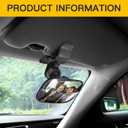 Baby Car Mirror, Car Seat Mirror For Baby Rear Facing, 360° Rotation For Viewing Rear Passengers, Suitable For Most Cars, SUVs, Trucks, Etc