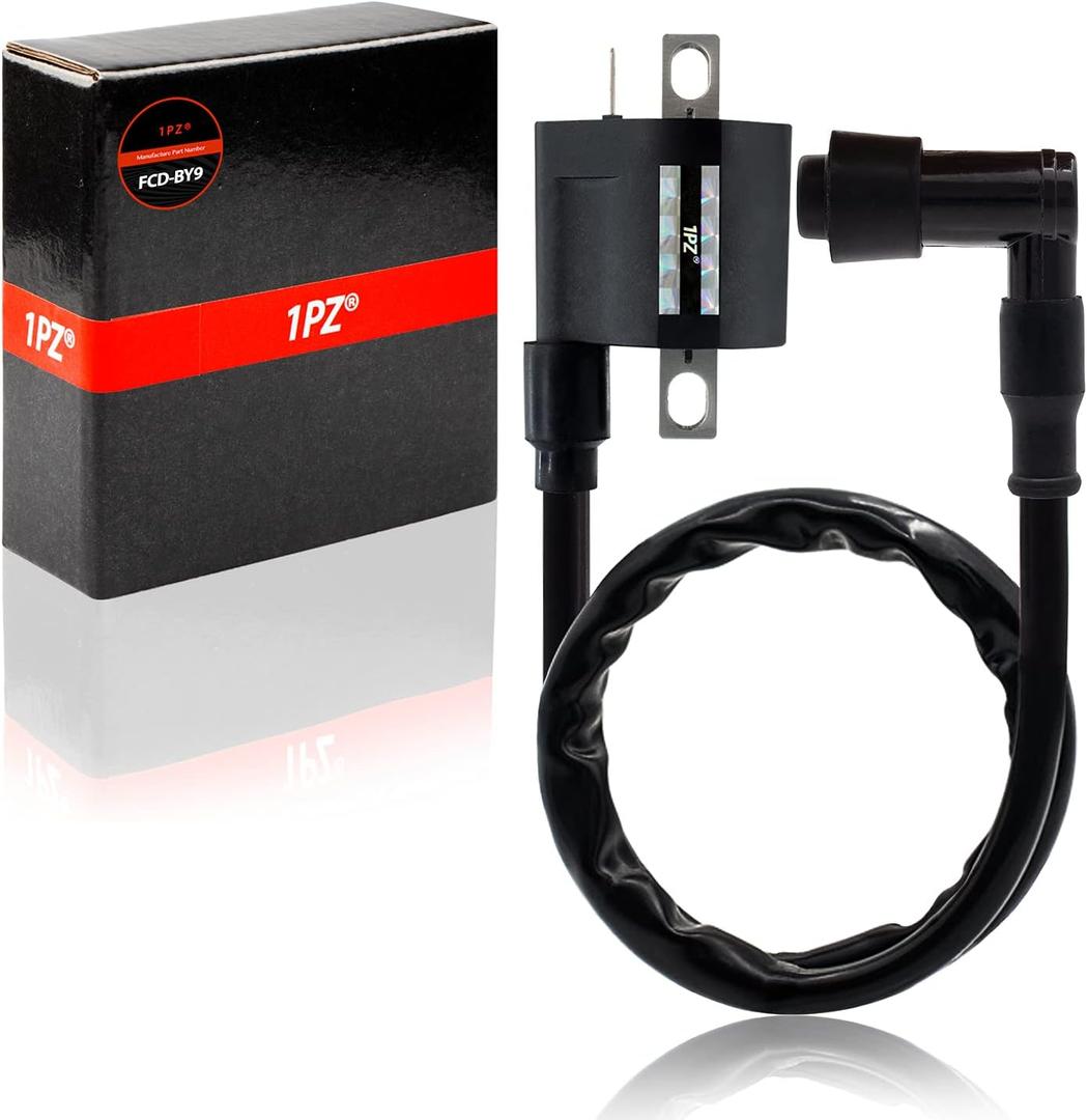 1PZ P80-CW1 Ignition Coil Spark Plug Wire Replacement for Yamaha Y-Zinger PW50 PW 50 PW80 PW 80 1981-2021