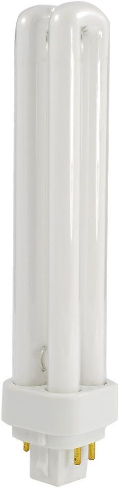 Sylvania 20669 - CF26DD/E/841 - 26 Watt Quad-Tube Compact Fluorescent Light Bulb, 4 Pin, 4100K