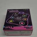 Flooyes Dance Mat Toys for 3-12 Year Old Kids, Electronic Dance Pad with Light-up 6-Button Wireless Bluetooth, Music Dance with 5 Game Modes, Birthday Toys Gifts for 3 4 5 6 7 8 9 10+ Year Old Girls