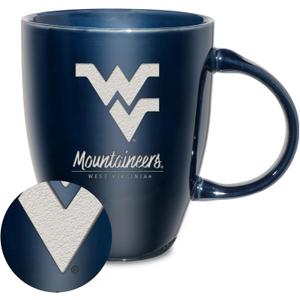 Rico Industries NCAA 18oz Laser Engraved Ceramic Lustre Mug - Coffee-Tea