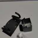 Heavy-Duty Wheelbarrow Storage Bracket, Black, Sturdy, 80 lbs Capacity, for Outdoor Use