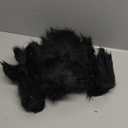 JOYIN Halloween Outdoor Decorations Light-Up Giant Spider, 5 Ft Large Black Hairy Spider with Purple LED for Yard Lawn Garden Halloween Outside Decor, Indoor Haunted House Prop and Scary Party Decor