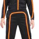 HSCTEK Light Up Child Stick Figure Costume (7-8, Orange)