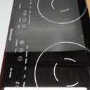 2 Burner Electric Cooktop 110v, 2000W Electric Stove Top Countertop & Built-in, Plug-in Electrics Cooktop 24 Inch, 8 Power Levels & 8 Functions, Touch Control, Safety Lock, Timer, Karienvir