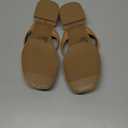 Sweet Life Women Square Open Toe Flats Sandals Slip On Backless Flip Flops Dressy Beach Daily Slides Shoes Size 6