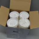 Sliner 60 Pcs Christmas Coffee Cups Disposable with Lids 12 oz Paper Coffee Tea Cups Hot Cold Beverage for Party Tea Travel Cafe Home Restaurant Picnic Drinking