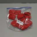 Yuomeaz 12Pcs Red Wrist Sweatband, Elastic Sports Wristbands for Men, Women, Kids, Red Wrist Bands for Tennis, Basketball, Running, Working Out (2.6 inch)