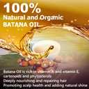 Batana Oil Organic for Hair Growth: Natural Batana Oils from Honduras Hair Treatment for Hair Loss - Hair Regrowth Moisturizer Masks Growth and Thickness Cold Pressed Batana Oils for Women Men (1pcs)