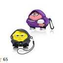 Cute Cartoon 3D Silicone Case AirPods Pro 2nd/1st Generation case with Keychain and Lanyard Cleaner kit Characters Design for Kids Boys Girls (Yellow)2 cases for air pods pro with characters.