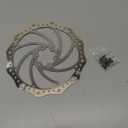 Teyssor  180mm Bike Disc Brake Rotor with 6 Bolts Fit for Road Bike Mountain Bike BMX MTB