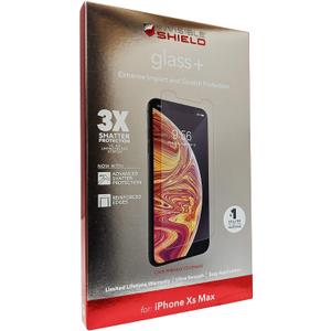 ZAGG InvisibleShield Glass+ Screen Protector  High-Definition Tempered Glass for Apple iPhone Xs MAX  Impact & Scratch Protect