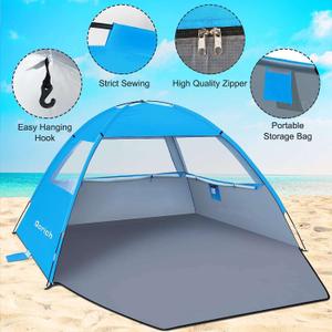 Gorich Beach Tent Sun Shelter, 150 cm x 165 cm