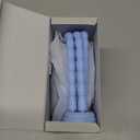 Gaiatop Mini Portable Stroller Fan, Battery Operated Small Clip on, Detachable 3 Speed Rechargeable, 360° Rotate Flexible Tripod Better Cooling for Car Seat Crib Treadmill Travel Blue