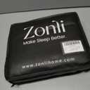 ZonLi Cooling Blanket for Hot Sleepers 50"x70", Q-Max 0.5 Lightweight Cool Touch Breathable Summer Blanket for Night Sweats, All-Season Cold Blankets, Dusk Blue