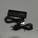 2026 Upgraded Bluetooth 5.3 Transmitter 3-in-1, Portable Wireless Rechargeable Transceiver Adapter for TV PC, Stereo Audio Receiver for Car Speaker System (Black)