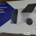 ANSQUE Security Cameras Wireless Outdoor Home System, 4 Camera Kit, No Subscription Fees, Solar Powered, Local Storage, 365-Day Battery Life, 360PTZ Surveillance, Auto Tracking, 2K Color Night Vision