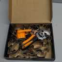 Pumpkin Carving Kit, 21 Pcs Stainless Steel Pumpkin Carving Stencils with 4 Halloween Carving Tools, Easy Safe and Durable for Kids Adults