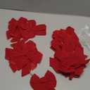 20 Pcs Christmas Red Velvet Bows Xmas Ribbon Bow Ornaments Christmas Tree Hanging Bow with Wire for Wreath Garland Gift Wrapping Crafts Home Decoration Holiday Party Supplies(20 Pieces,7 Inch)