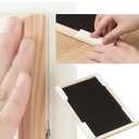 2 x 28-Pairs(56 Strips) Large Picture Hanging Strips Heavy Duty, Picture Hanging Kit, Hang Pictures on Wall Without Nails, No Hole Picture Hangers, Removable Adhesive Strips for Frame Hanging