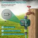 Sprinkler Timer: Programmable Hose Timer with Rain Delay/Manual/Automatic Watering System, Water Timers for Garden Hose, Digital Drip Irrigation for Yard Lawn Outdoor1 Outlet
