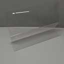 Srenta Durable Acrylic Cookbook Stand Transparent Easy Viewing iPad/Tablet Holder, Great for Cooking/Baking Without Making Your Cook Book Dirty.