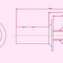 3-1/2 Short Shaft Arbor Extension fits 1/2" right side shaft Motor Arbor Threaded Shaft Adapter for Buffing Grinding Wheels/For Bench Grinder Qty 1