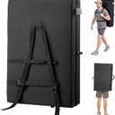 VEVOR Bouldering Crash Pad, Bi-Fold Rock Climbing Crash Pad with Adjustable Backpack Straps and Handle, Foldable Lightweight for Indoor Bouldering & Outdoor Climbing(4x3 ft), 48.4 x 35.6 x 3.9 in / 1230 x 905 x 100 mm