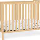 Delta Children Heartland 4-in-1 Convertible Crib, Natural