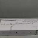 Micomlan Architect Desk Lamp with Atmosphere Lighting, Adjustable Led Desk Light for Home Office with Base, 24W Bright Auto Dimming Table Light with Rotatable Swing Arm for Workbench Computer (Black)