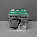 Hamilton Beach Electric Tea Kettle, Water Boiler & Heater, 1.7 Liter, Cordless Serving, 1500 Watts for Fast Boiling, Auto-Shutoff and Boil-Dry Protection, Stainless Steel (40880)