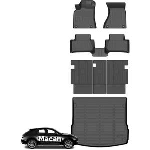 Floor Mats for 2014-2026 Porsche Macan 2023 2024 2025 (Not for EV)