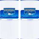 Cryspool 05033 Filter Compatible with Tuff Spa Filter, Del Sol Spas, Sundance Spas 6540-723, 5CH-402, FC-2811, South Pacific Spas, 40 Sq. Ft Spa Filter Cartridge, 2 Pack