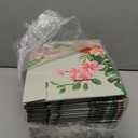 Soxuding Hawaiian Flower Shipping Boxes Pack of 25-4x4x2 inches Hawaiian Floral Gift Boxes Small Cardboard Corrugated Mailer Shipping Boxes for Small Business Packaging Shipping Mailing