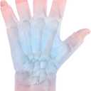 JFHNMLW Finger Arthritis Compression Hand Ice Pack Gloves for Pain Relief, Adjustable Pink Wrist Ice Pack for Hot Cold Therapies, Reusable Gel Finger Ice Gloves Sleeve for Tendinitis, Carpal Tunnel